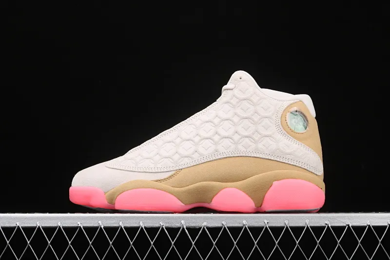 All categories Air Jordan Jordan series basketball shoes Air Jordan 13 Air Jordan 13 RETRO CNY AJ13 Joe 13 celebrates the Chinese New Year Copper Coin White Yellow Pink CW4409-100